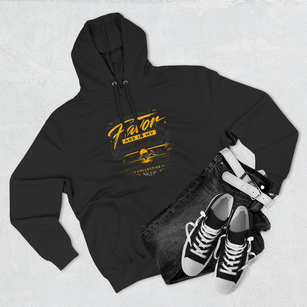 Hoodie - 'In My Reach' Island Vibes Fleece Pullover