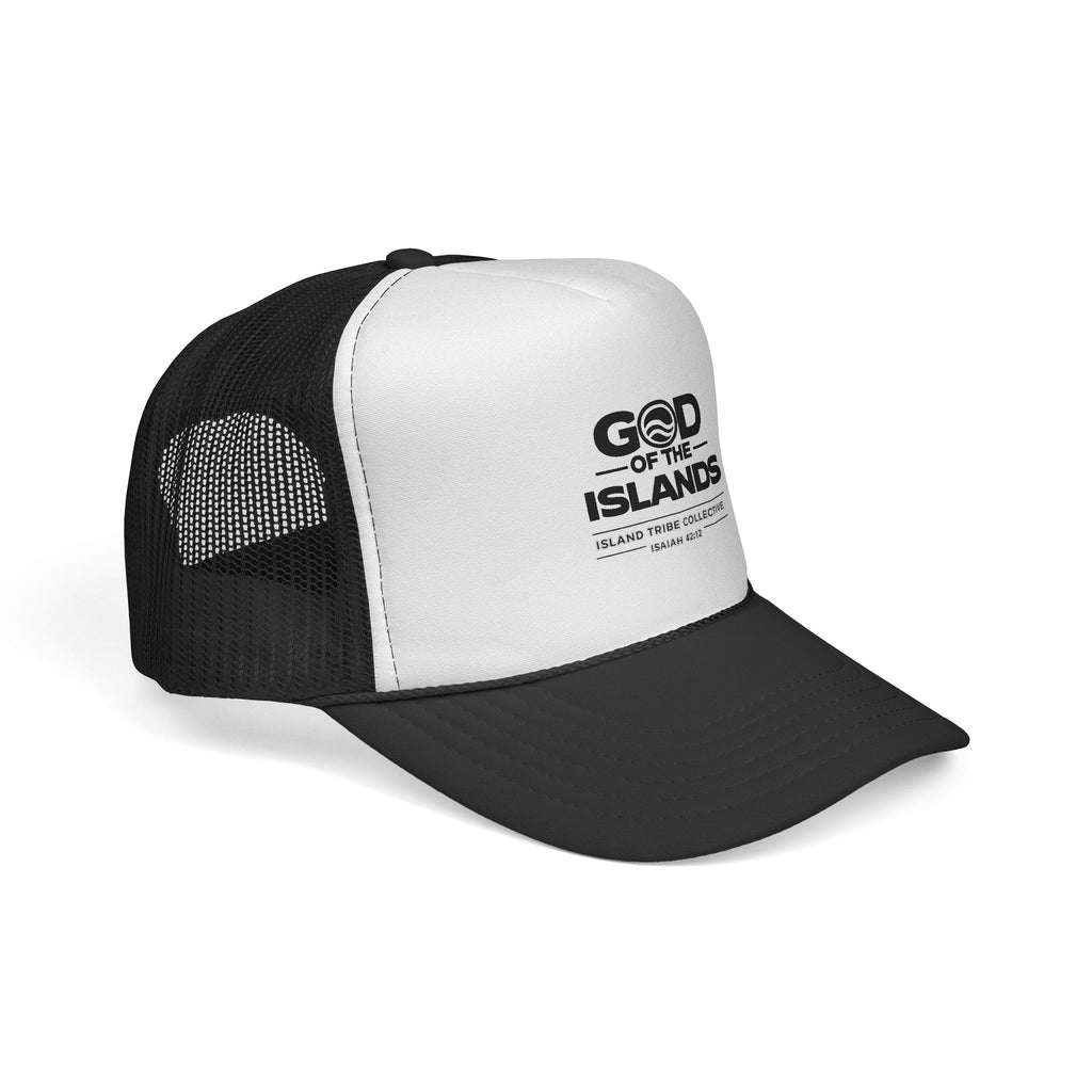 Trucker Hat — "God of the Islands" Vintage Surf Logo Cap