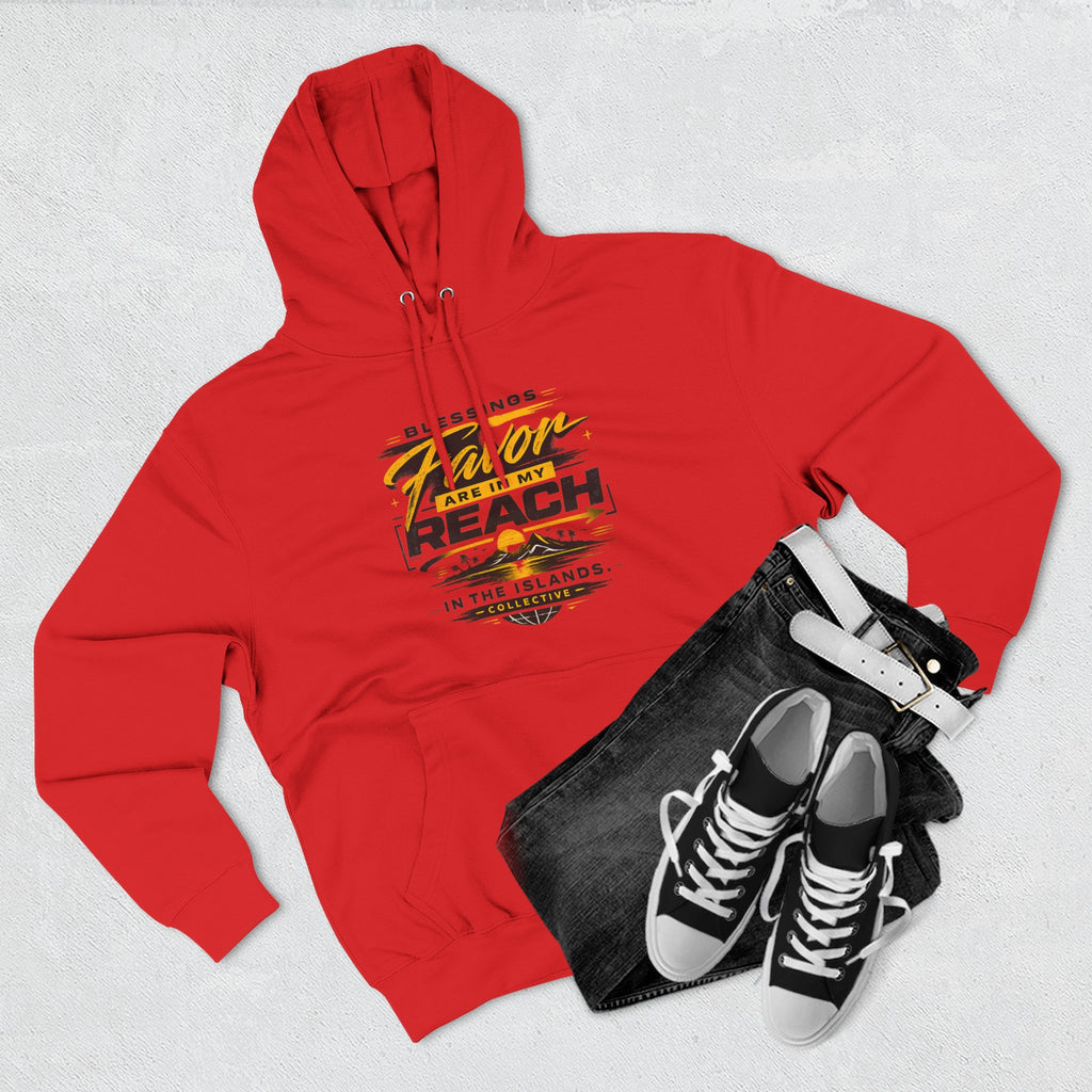 Hoodie - 'In My Reach' Island Vibes Fleece Pullover