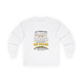 Long Sleeve Tee — God of the Islands Palm Beach Sunset Graphic
