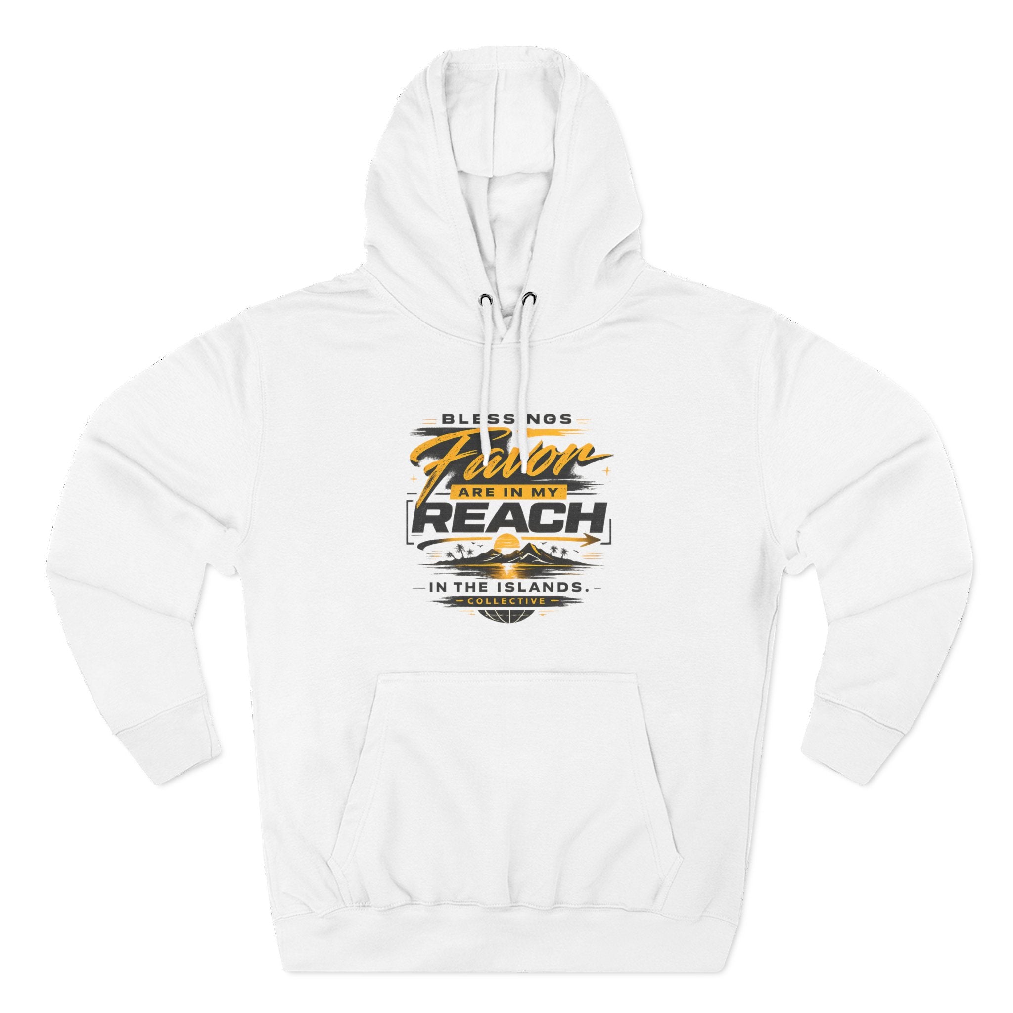 Hoodie - 'In My Reach' Island Vibes Fleece Pullover