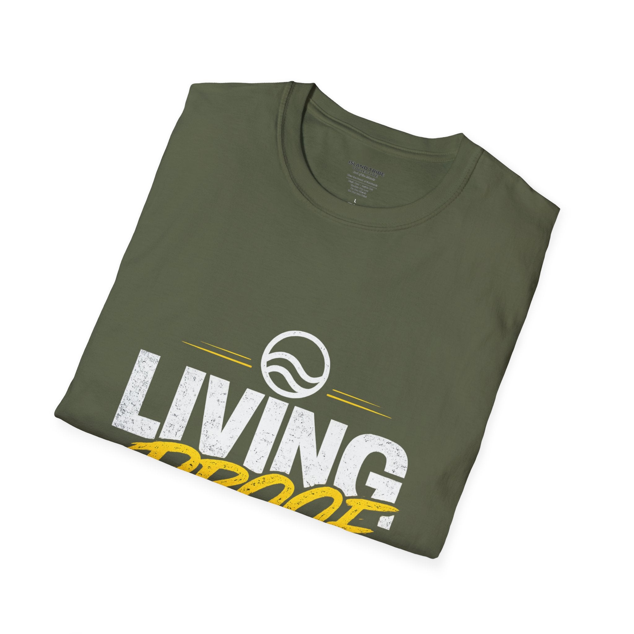 Living Proof Graphic T-Shirt — "Not Just a Story, A Testimony"