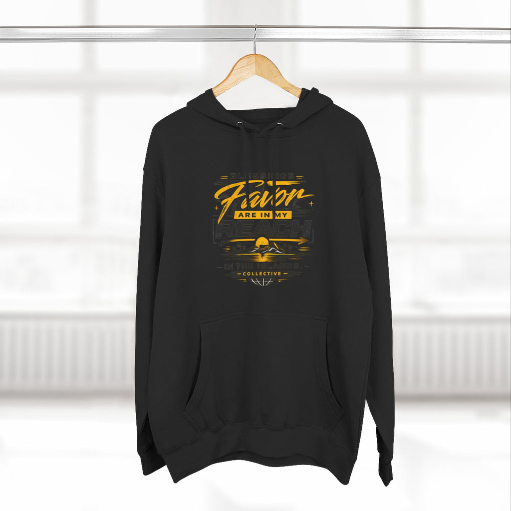 Hoodie - 'In My Reach' Island Vibes Fleece Pullover