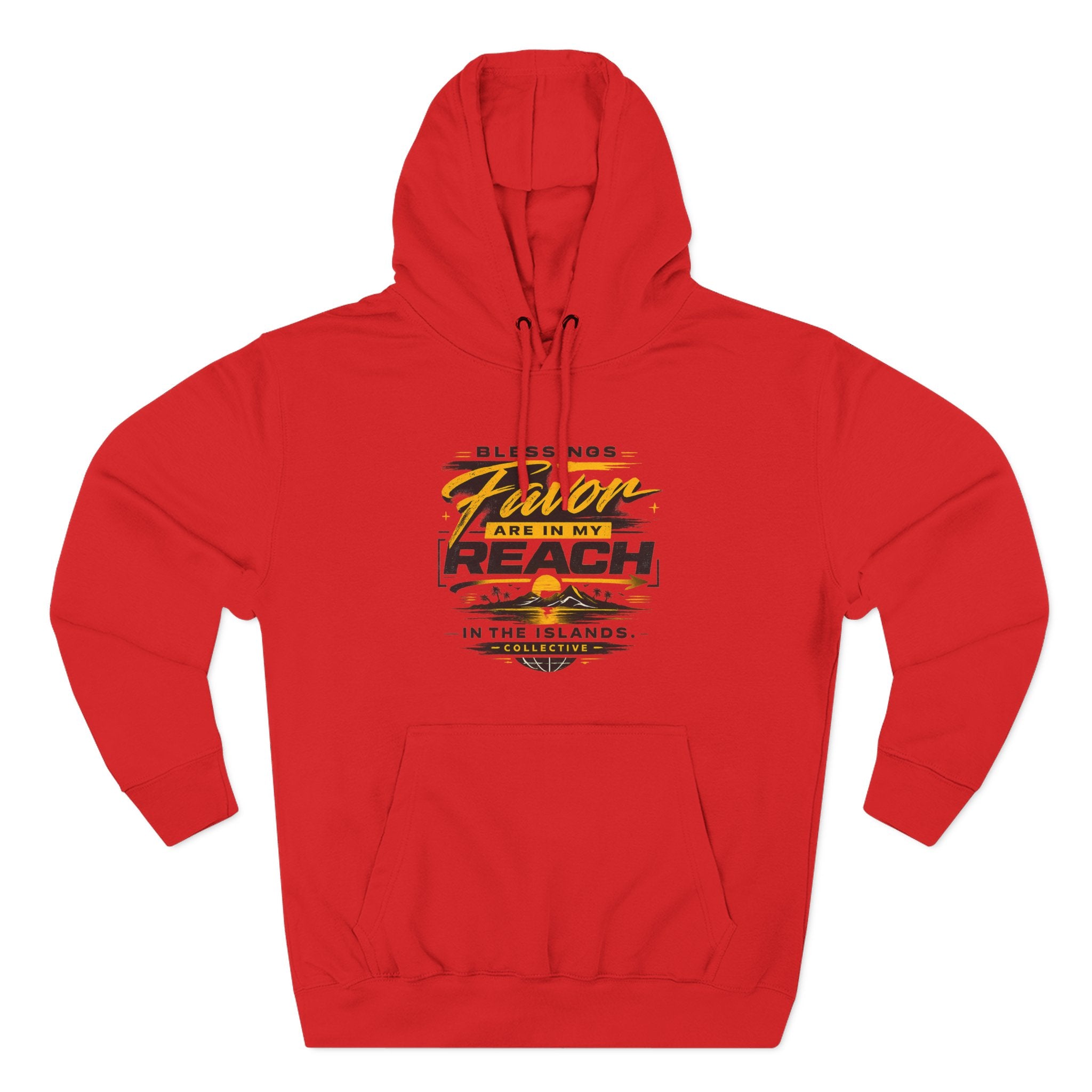 Hoodie - 'In My Reach' Island Vibes Fleece Pullover