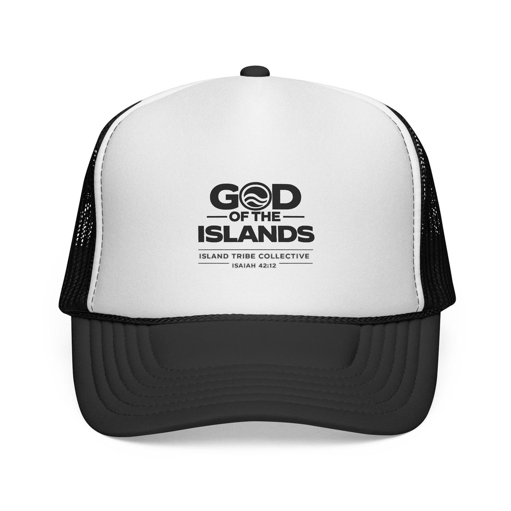 Trucker Hat — "God of the Islands" Vintage Surf Logo Cap