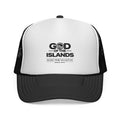 Trucker Hat — "God of the Islands" Vintage Surf Logo Cap